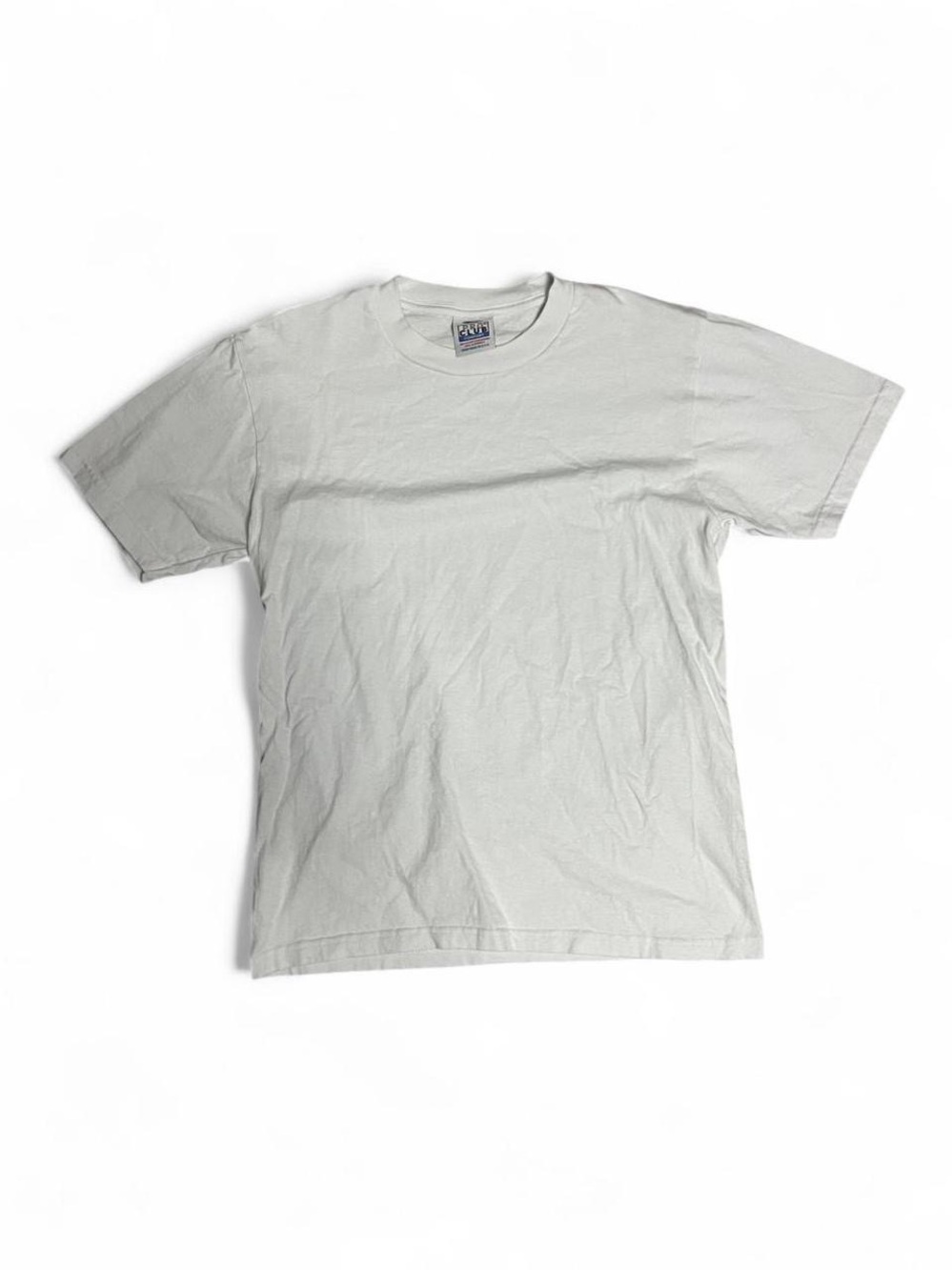 Pro club Men's Crew Neck T-Shirt - White
